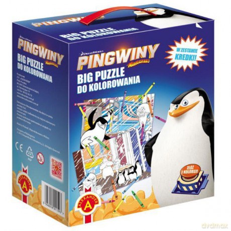 ALEXANDER Big 2 Pingwiny z Madagaskaru [PUZZLE]