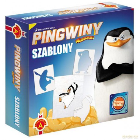 ALEXANDER Szablony Pingwiny z Madagaskaru