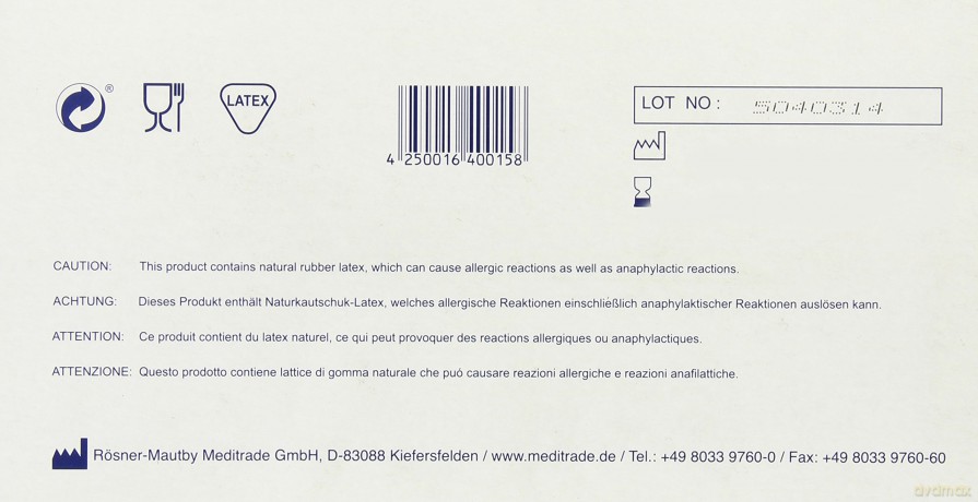 Meditradeâž: Meditrade unisex Einmalhandschuhe Gentl