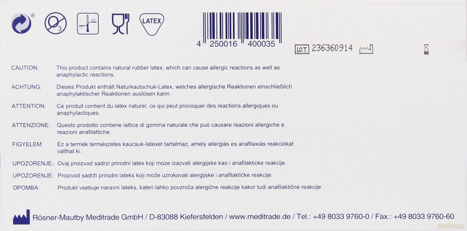 Meditradeâž: Meditrade unisex Einmalhandschuhe Refer