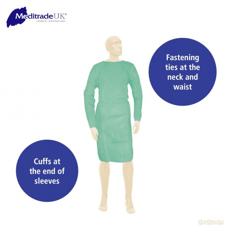 Meditradeâž: Meditrade unisex Schutzkittel BeeSanaP