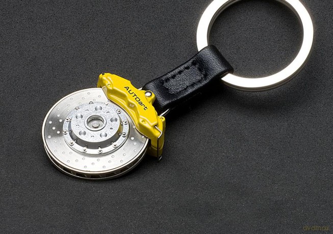 AUTOART Brake Disc Keychain 6Pots