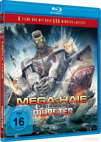 Mega Haie Und Andere Monster [3xBlu-Ray]
