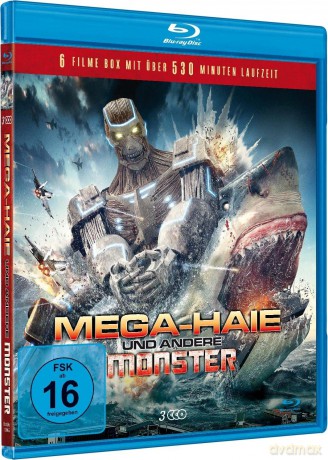 Mega Haie Und Andere Monster [3xBlu-Ray]