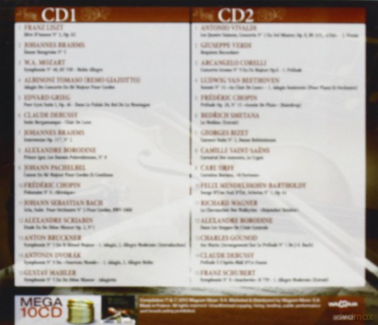 Mega Musique Classique [10CD]