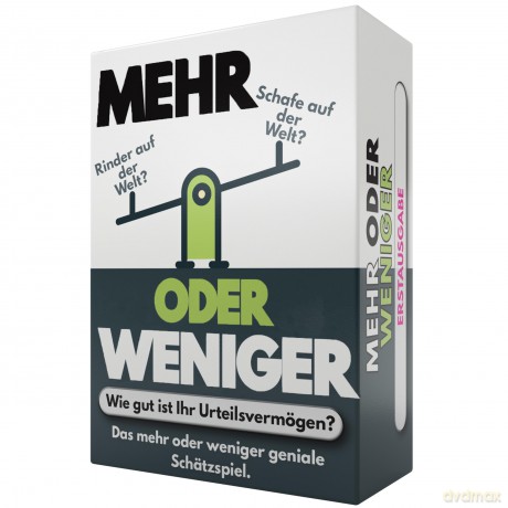 Mehr oder weniger