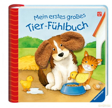 Mein erstes gr. Tier-Fźhlbuch