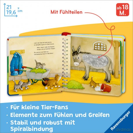 Mein erstes gr. Tier-Fźhlbuch