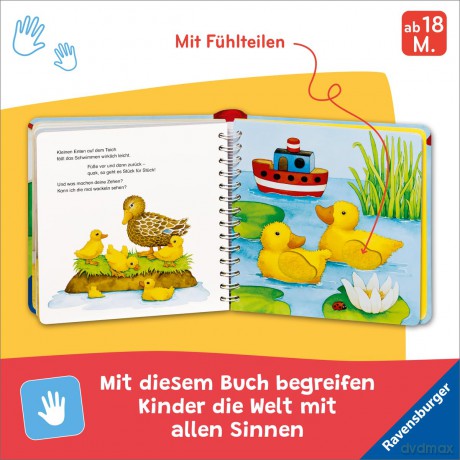Mein erstes gr. Tier-Fźhlbuch