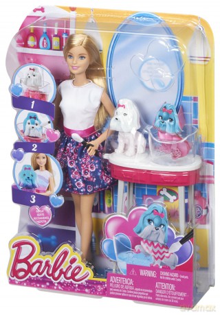 BARBIE Lalka piesek