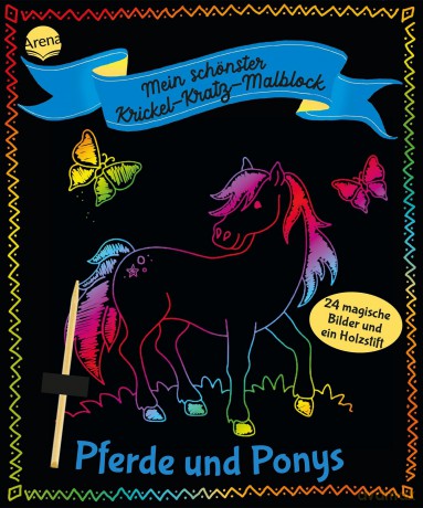 Mein Krickel-Kratz-Malblock Pferde&PonyP10SpielwarenDIVERSE53021438069.99106.12.20250571234 9783401