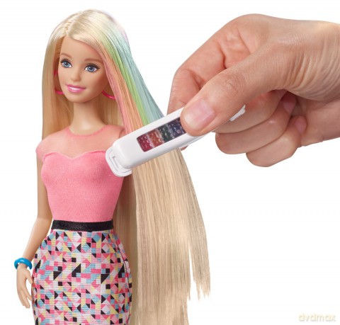 BARBIE Tęczowe włosy