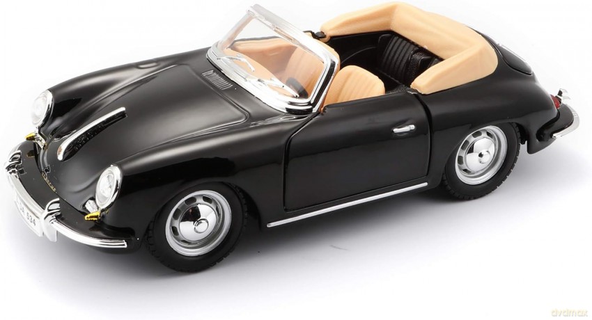 BBURAGO Porsche 356B Cabriolet 1961