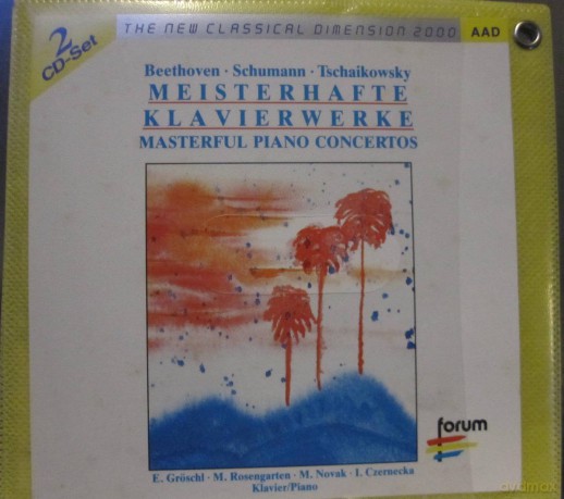 Beethoven/Schumann/Tchaikovsky: Meisterhafte Klavierkonzerte [2CD]