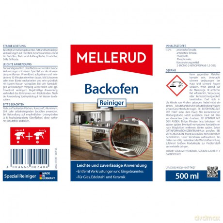 MELLERUD Backofen Kźchenreiniger 0,5 l