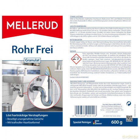 MELLERUD Rohrreiniger 600,0 g