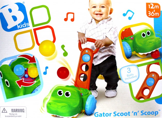 BKIDS Kroko odkurzacz z piłeczkami