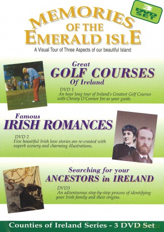 Memories of the Emerald Isle Great Golf Irish Romances Searching For Your Ancestors [3DVD]