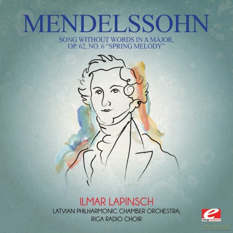 Mendelssohn,Felix: Mendelssohn: Song Without Words In A Major Op 62 [CD]