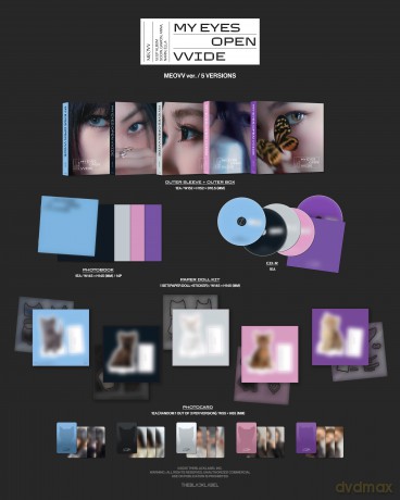Meovv: Meovv 1st Ep Album My Eyes Open Vvide (Meovv Ver.) [CD]