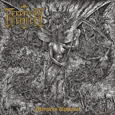 Perdition Temple: Merciless Upheaval (Milky Clear Vinyl W/ Black Splatter) [Winyl]