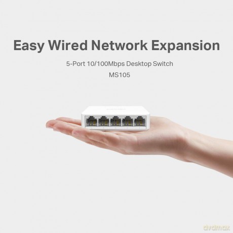 Mercusys Switch MS105 5-Port Plastic Cas