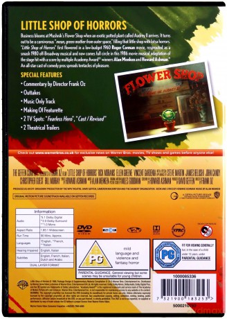 Little Shop of Horrors (Krwiożercza Roślina) [DVD]