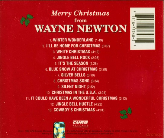 Newton,Wayne: Merry Christmas From Wayne Newton [CD]