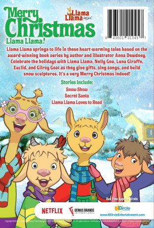 Merry Christmas Llama Llama [DVD]
