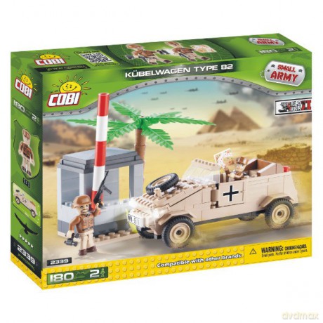COBI VW typ 82 Kbelwagen Africa Corps [KLOCKI]