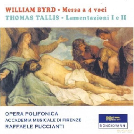 Puccianti, Raffaele: Messa A 4 Voci, Lamentazioni I E II, Mis [CD]