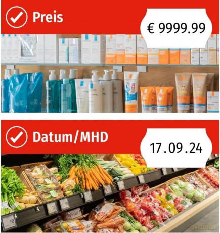 Meto: METO Basic S 822 Preisauszeichner