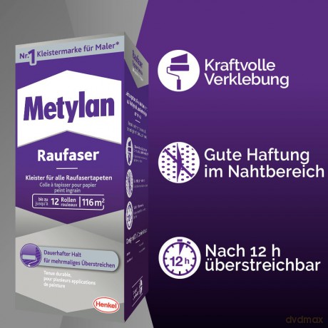 Metylan: Metylan Raufaser Tapetenkleister 720,0 g