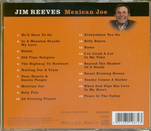 Jim Reeves: Mexican Joe [CD]