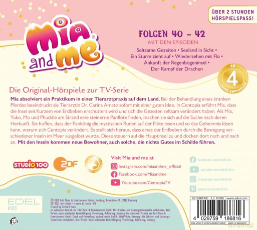Mia And Me: Mia And Me-(40-42)HSP Box TV [3CD]