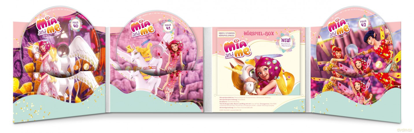 Mia And Me: Mia And Me-(40-42)HSP Box,Blumentte [3CD]