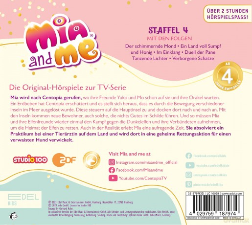 Mia And Me: Mia And Me-(46-48)HSP Box TV [3CD]