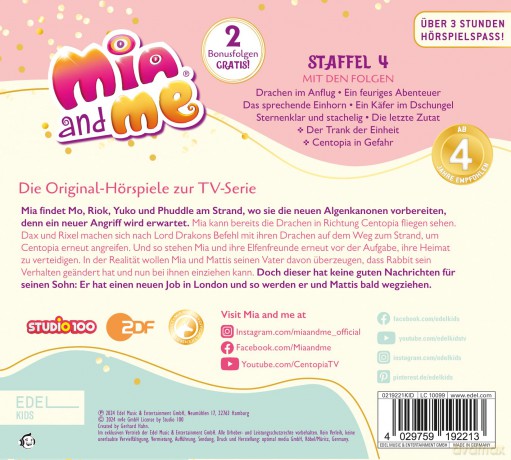 Mia And Me: Mia And Me-(49-51)HSP Box TV [3CD]