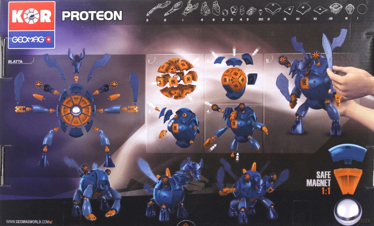 GEOMAG Proteon Blatta 103 pcs [KLOCKI]