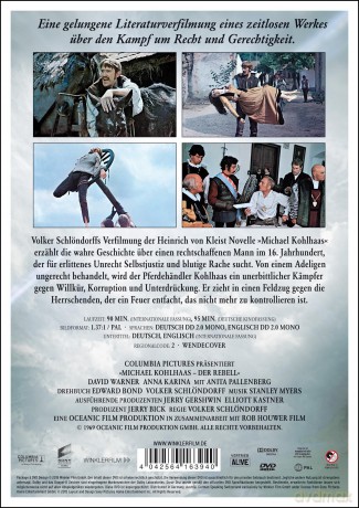 Michael Kohlhaas-Der Rebell [DVD]