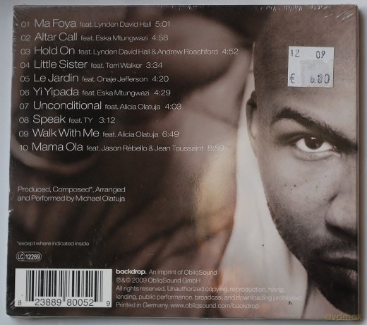 Michael Olatuja-Speak: Michael Olatuja-Speak [CD]