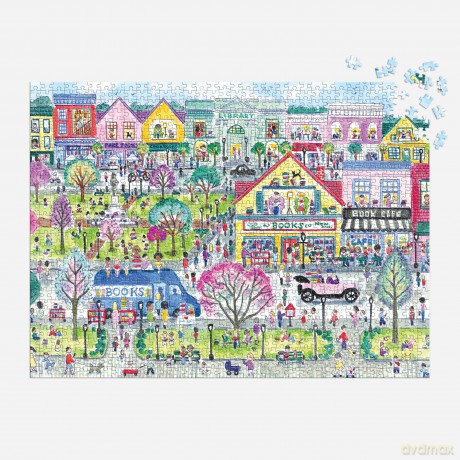 Michael Storrings Book Townscape 1000 Piece Puzzle [KSIĄŻKA]