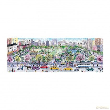 Michael Storrings Cityscape 1000 Piece Panoramic Puzzle [KSIĄŻKA]