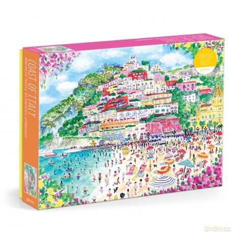 Michael Storrings Coast of Italy 1000 Piece Puzzle [KSIĄŻKA]