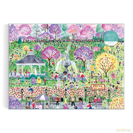 Michael Storrings Easter Egg Hunt 1000 Piece Puzzle [KSIĄŻKA]