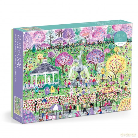 Michael Storrings Easter Egg Hunt 1000 Piece Puzzle [KSIĄŻKA]