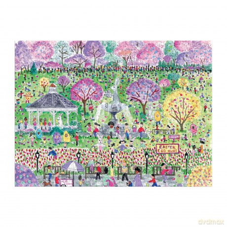 Michael Storrings Easter Egg Hunt 1000 Piece Puzzle [KSIĄŻKA]