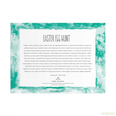 Michael Storrings Easter Egg Hunt 1000 Piece Puzzle [KSIĄŻKA]