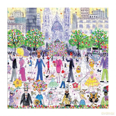 Michael Storrings Easter Parade 500 Piece Puzzle [KSIĄŻKA]