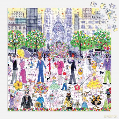Michael Storrings Easter Parade 500 Piece Puzzle [KSIĄŻKA]